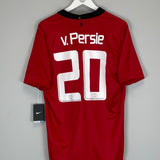 2013/14 MANCHESTER UNITED V.PERSIE #20 *BNWT* HOME SHIRT (L) NIKE