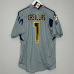 2004/05 REAL MADRID CASILLAS #1 *BNWT* GK SHIRT (M) ADIDAS