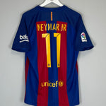 2016/17 BARCELONA NEYMAR JR #11 HOME SHIRT (M) NIKE