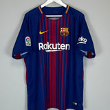 2017/18 BARCELONA HOME SHIRT (XL) NIKE