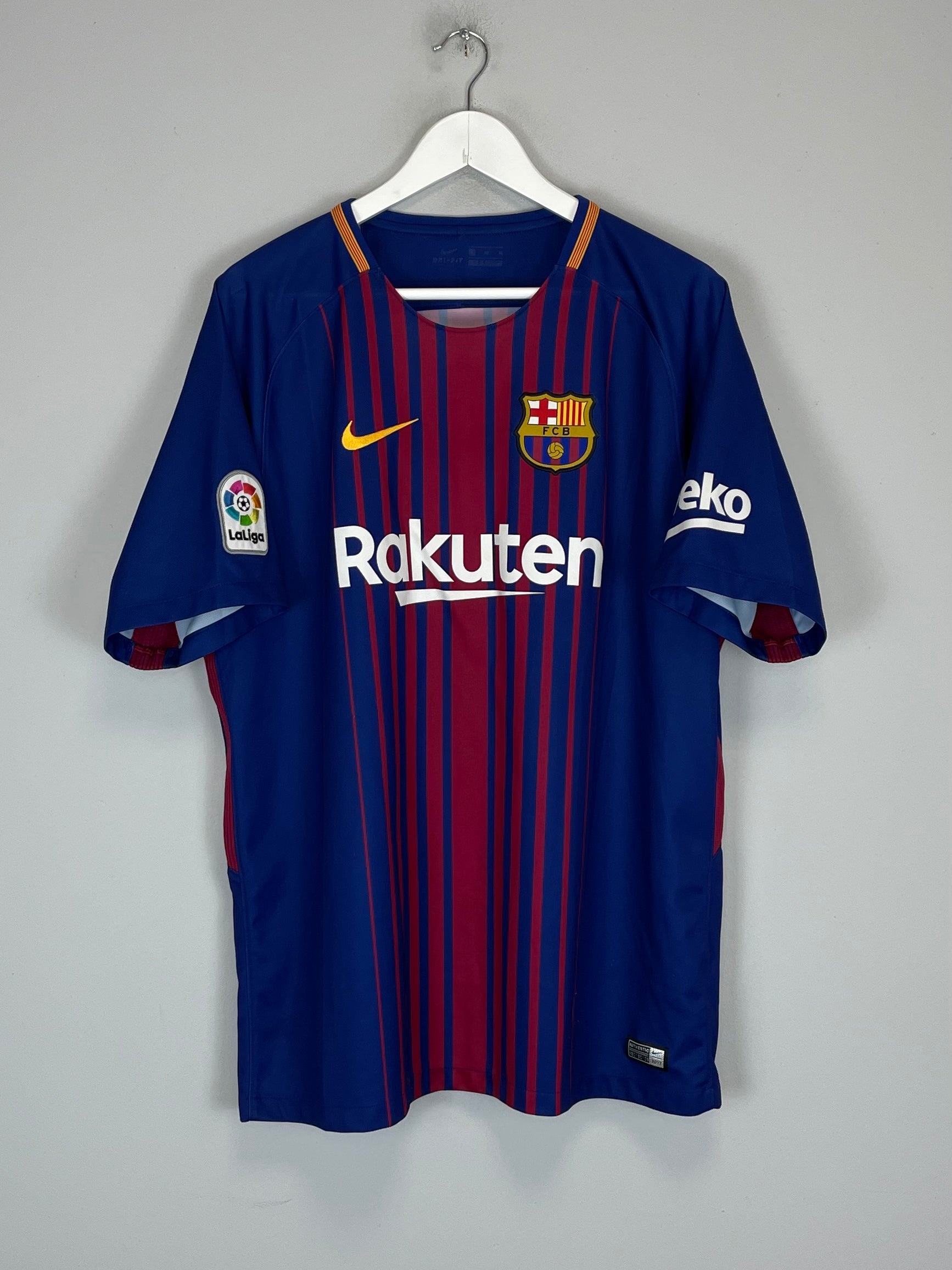 2017/18 BARCELONA HOME SHIRT (XL) NIKE