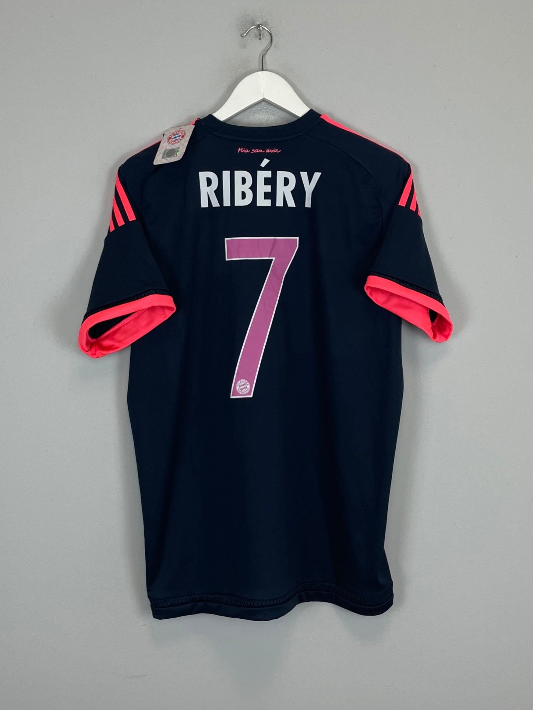 2015/16 BAYERN MUNICH RIBERY #7 *BNWT* THIRD SHIRT (L) ADIDAS