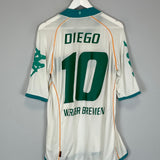 2008/09 WERDER BREMEN DIEGO #10 HOME SHIRT (M) KAPPA