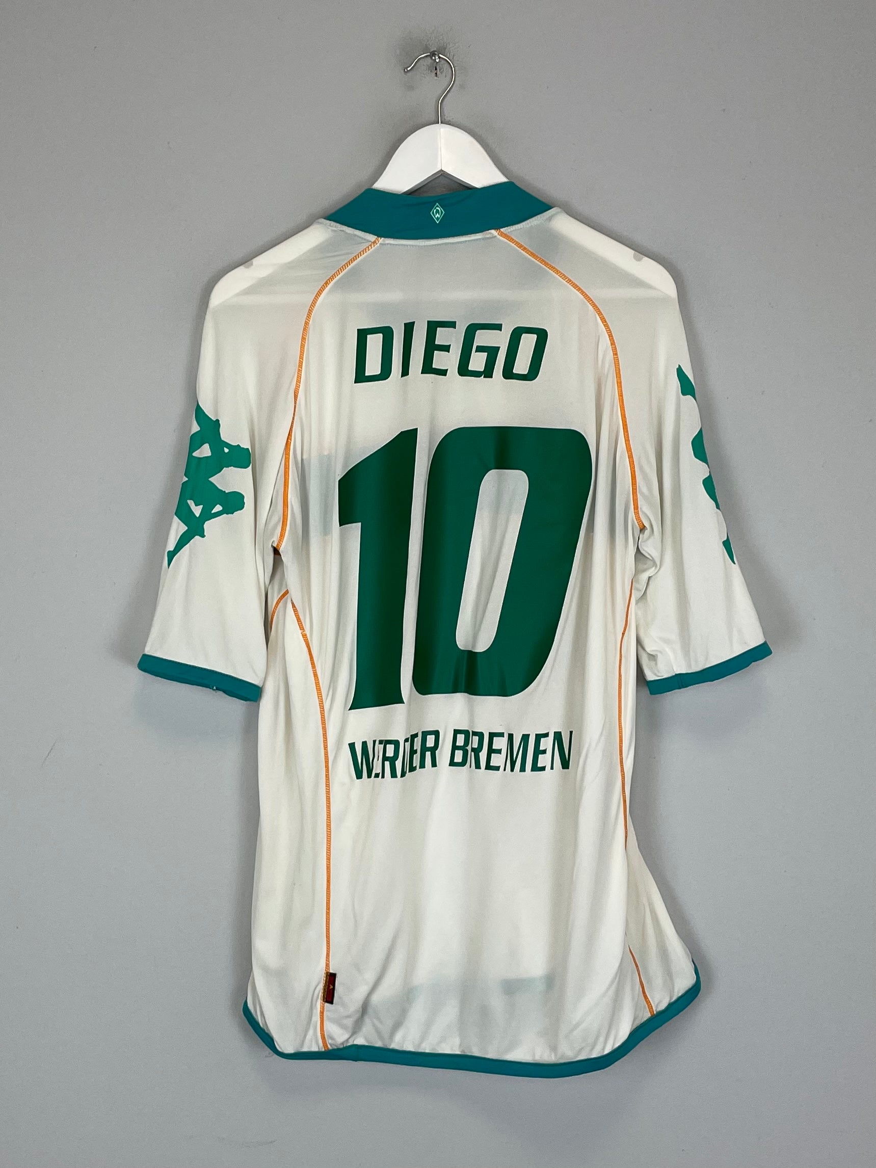 2008/09 WERDER BREMEN DIEGO #10 HOME SHIRT (M) KAPPA