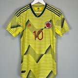 2019/20 COLOMBIA JAMES #10 *AUTHENTIC* HOME SHIRT (M) ADIDAS