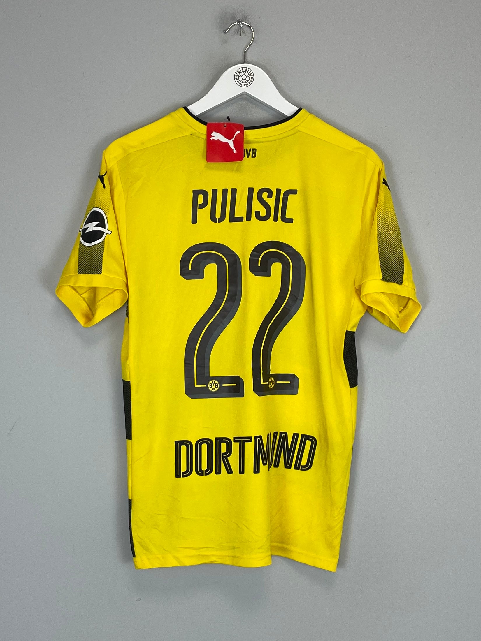 2017/18 DORTMUND PULISIC #22 *BNWT* HOME SHIRT (M) PUMA