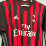 2016/17 AC MILAN HOME SHIRT (L) ADIDAS