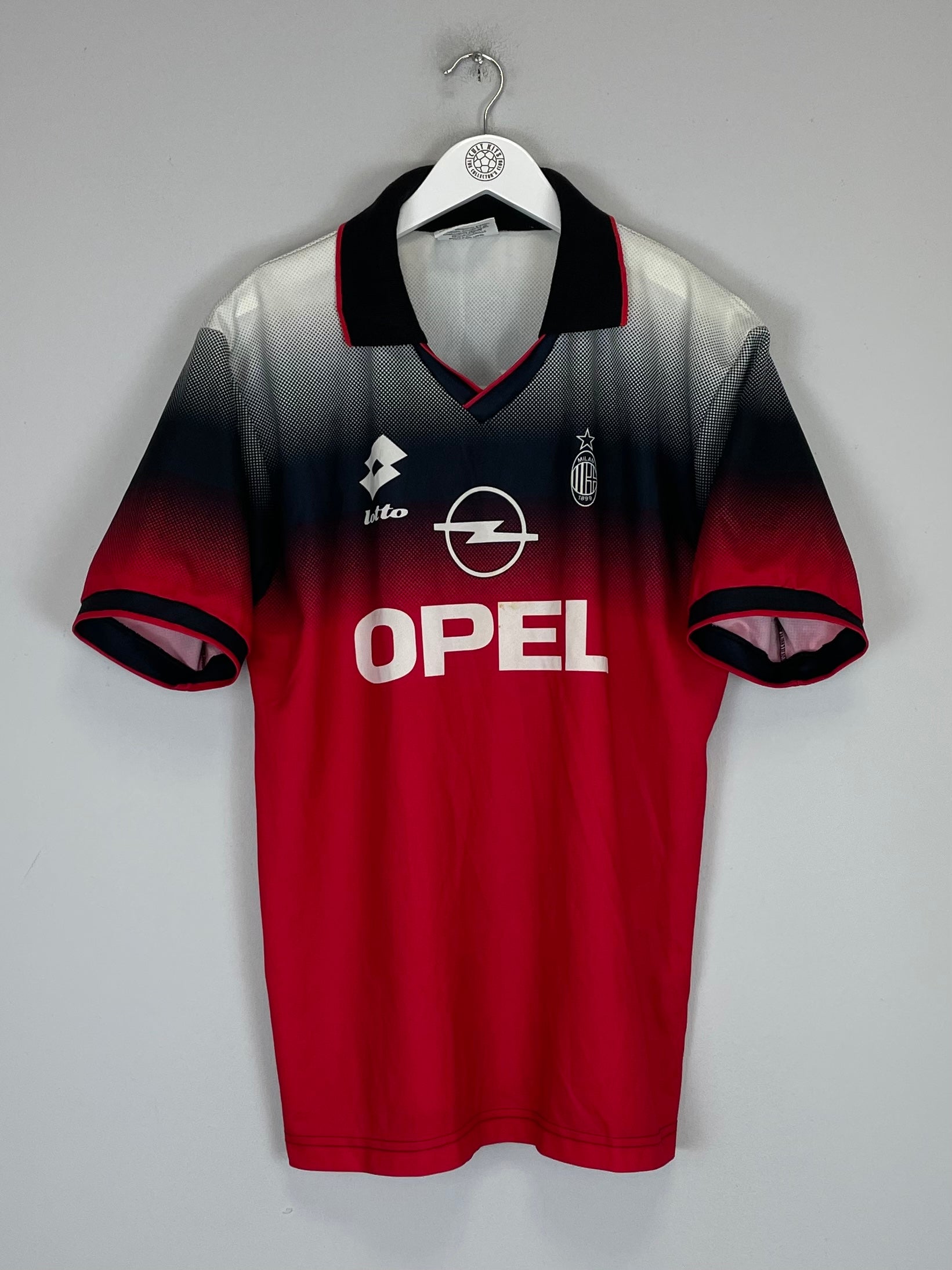 1995/96 AC MILAN TRAINING SHIRT (M) LOTTO