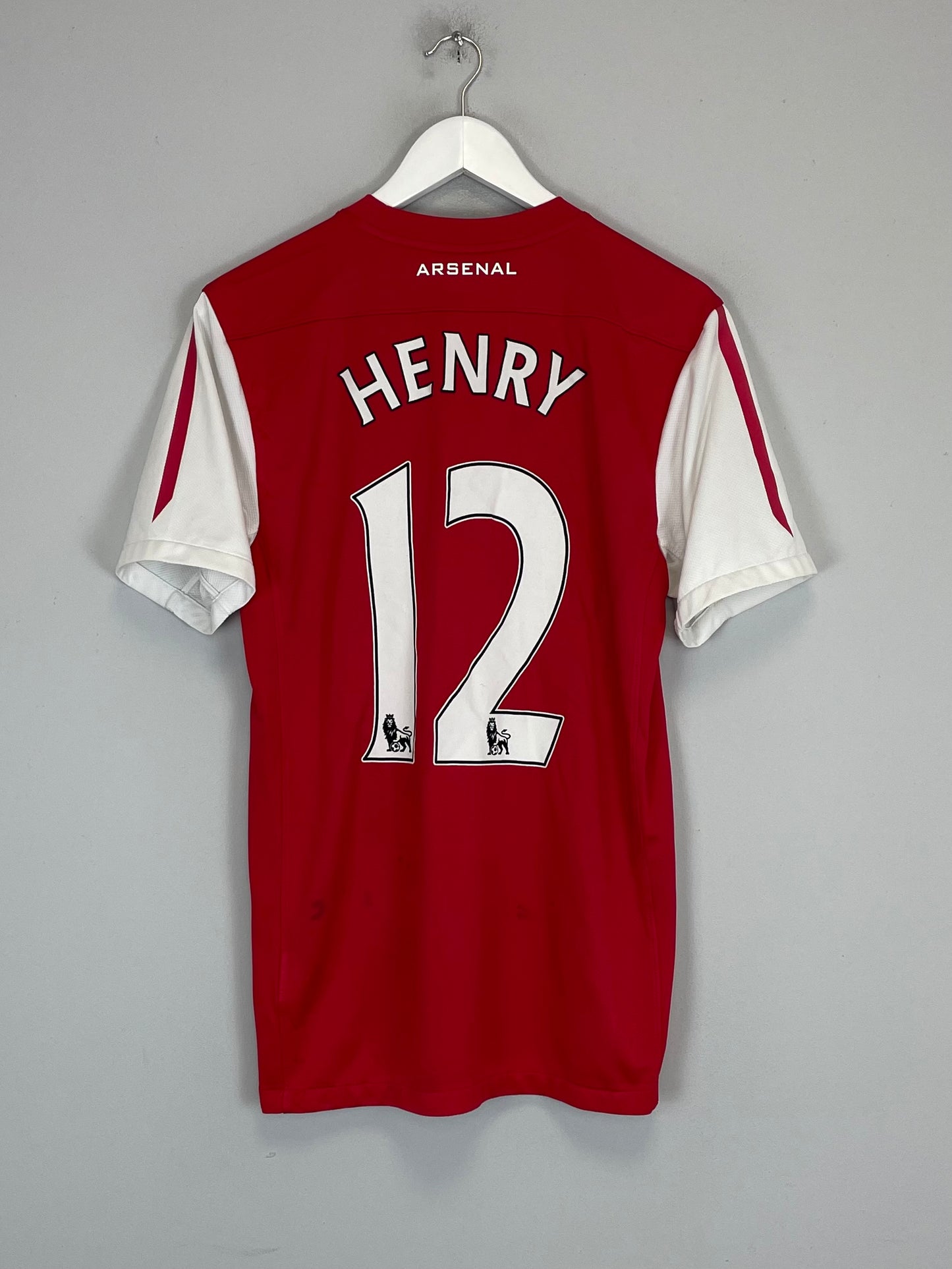 2011/12 ARSENAL HENRY #12 HOME SHIRT (M) NIKE