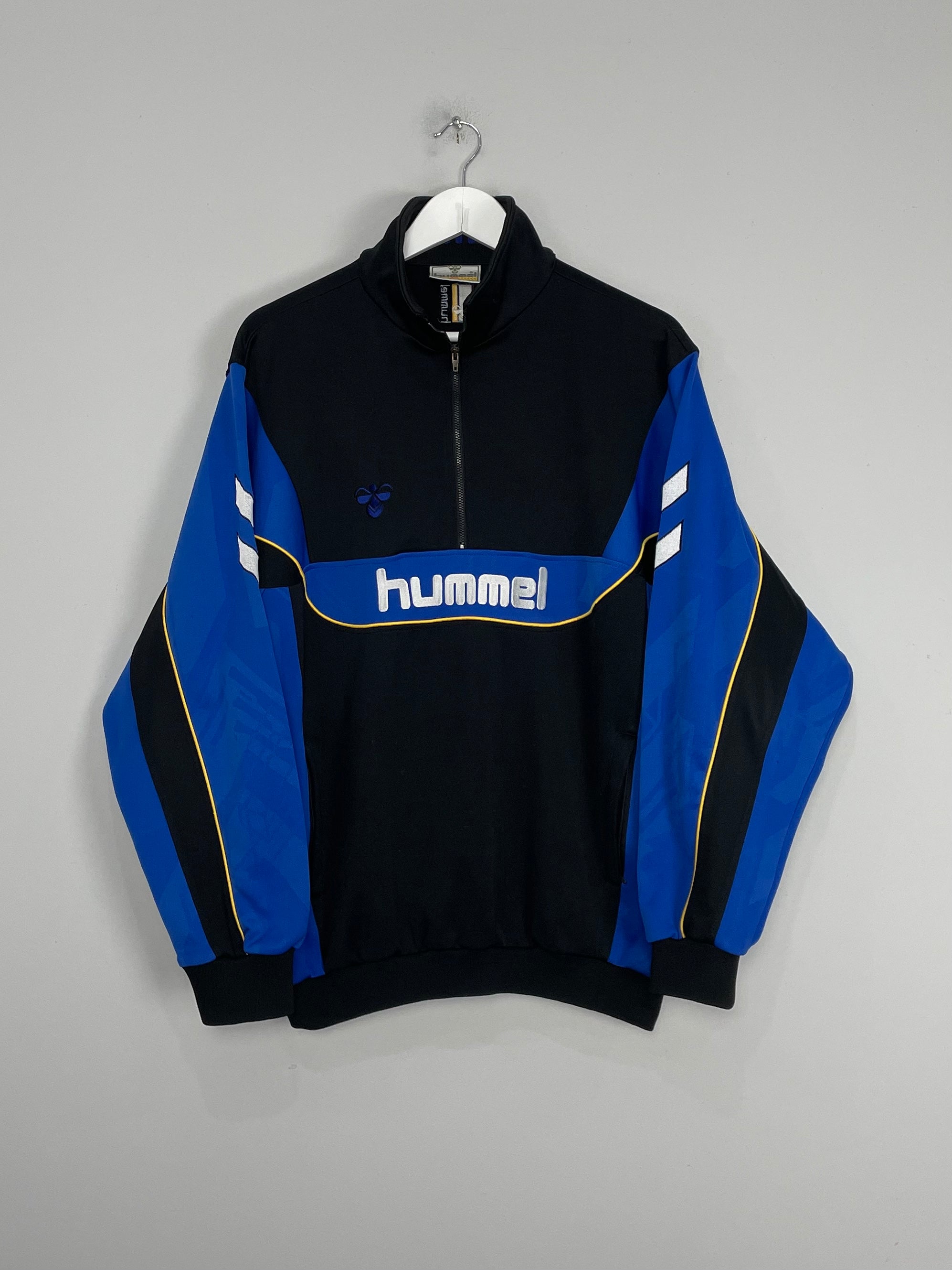 1995/96 HUMMEL 1/4 ZIP DRILL TOP (XXL)