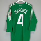 2008/10 MEXICO R.MARQUEZ #4 HOME SHIRT (XL) ADIDAS