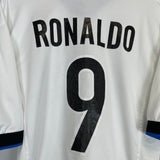 1998/99 INTER MILAN RONALDO #9 AWAY SHIRT (L) NIKE