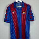 1989/92 BARCELONA HOME SHIRT (S) MEYBA