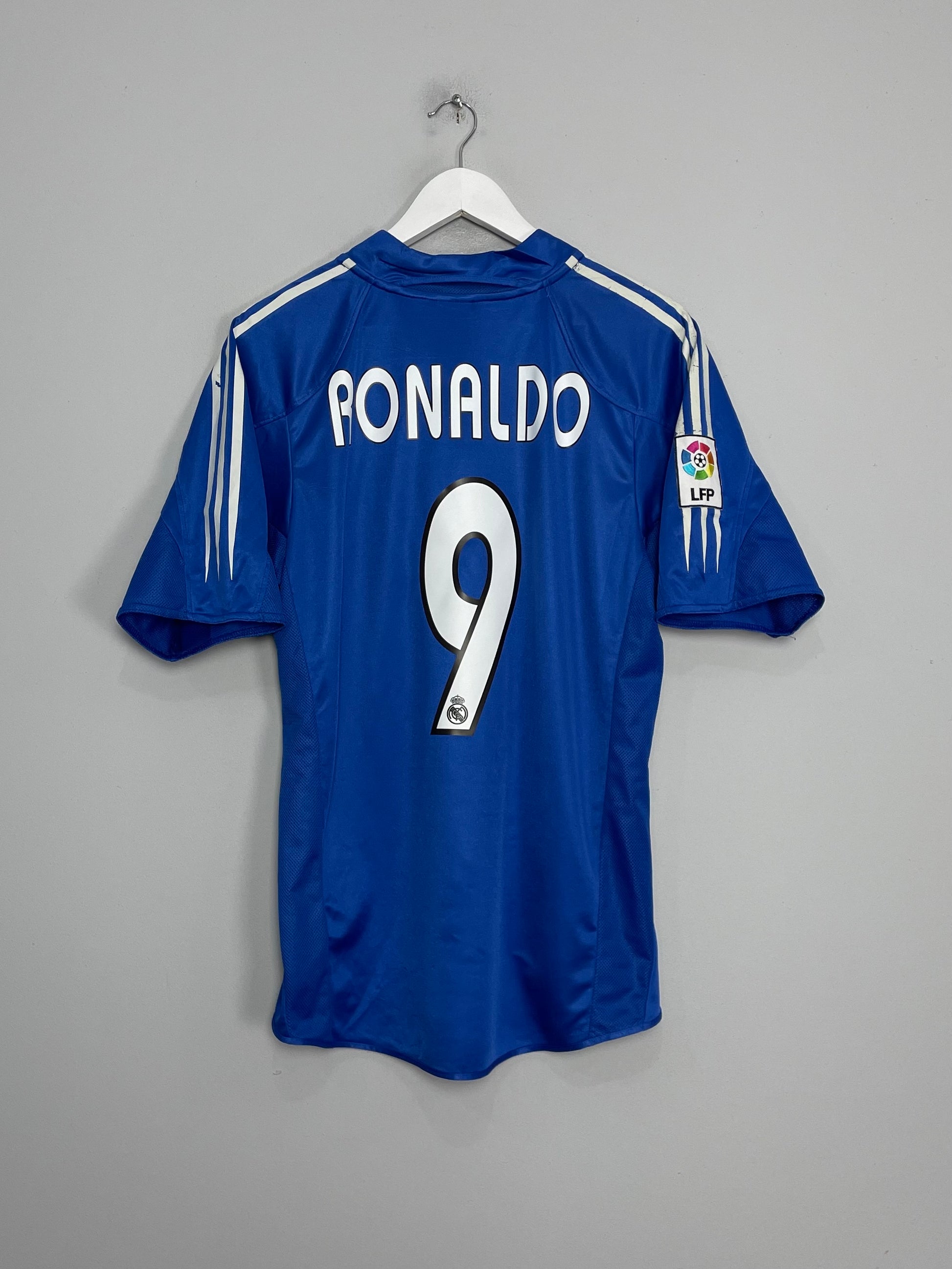 2004/05 REAL MADRID RONALDO #9 THIRD SHIRT (M) ADIDAS