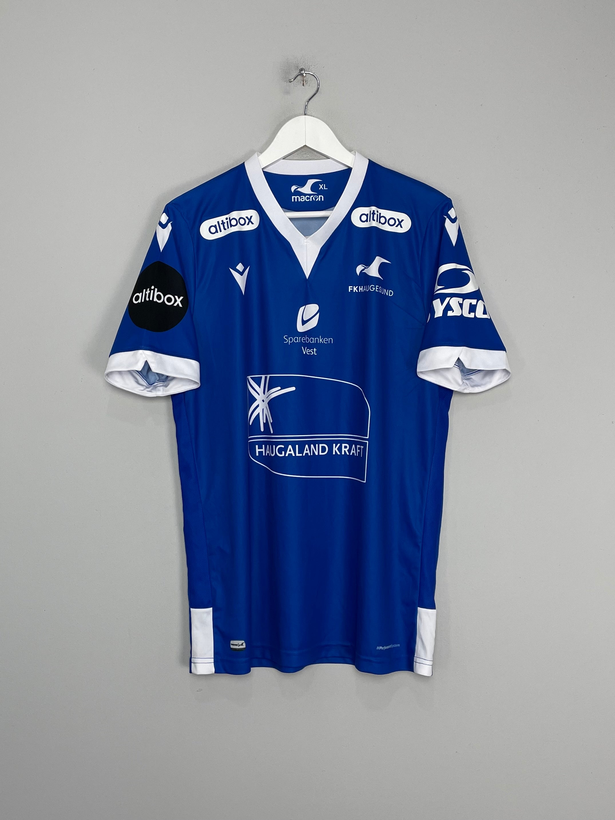 2019/20 HAUGESUND KARAMOKO #3 AWAY SHIRT (XL) MACRON