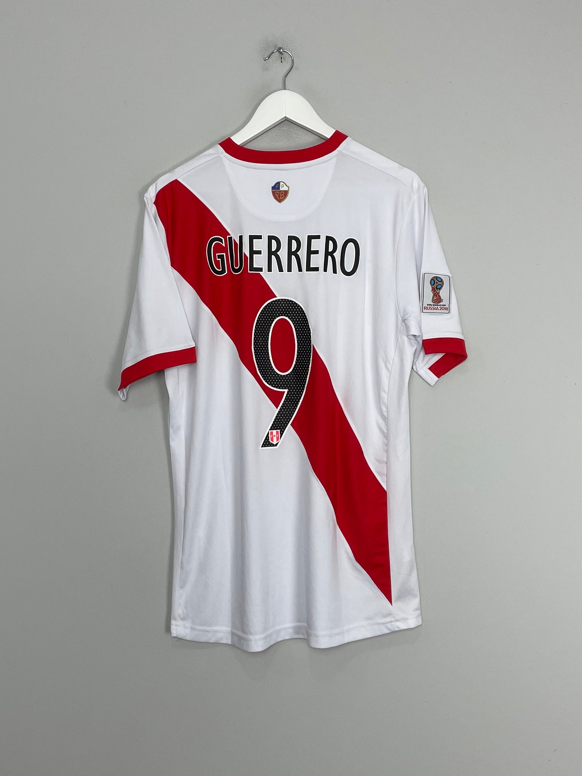 2017/18 PERU GUERRERO #9 HOME SHIRT (L) UMBRO