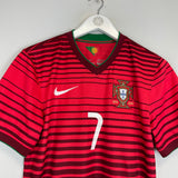 2014/15 PORTUGAL RONALDO #7 HOME SHIRT (S) NIKE