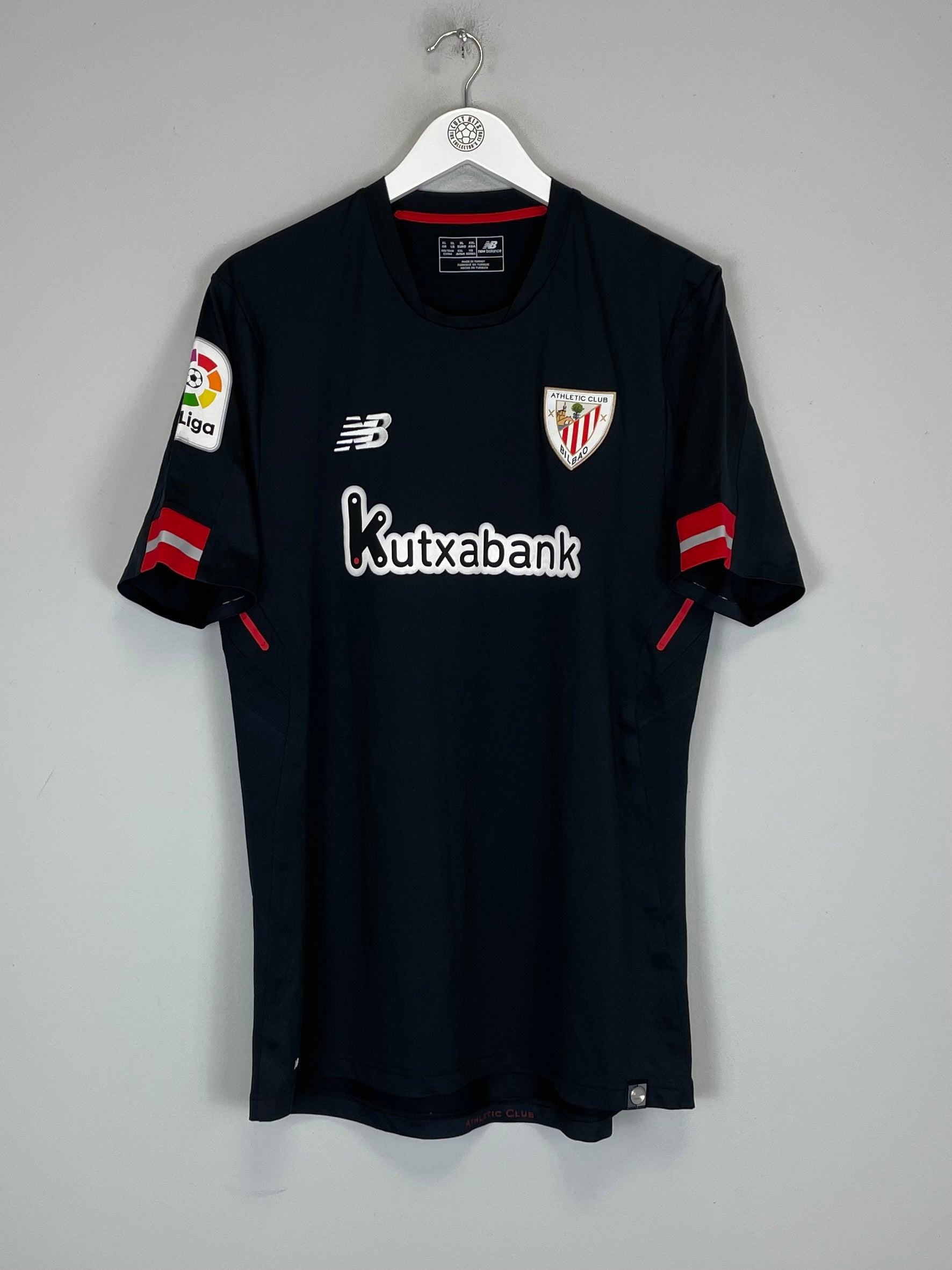 2017/18 ATHLETIC BILBAO AWAY SHIRT (XL) NEW BALANCE