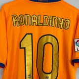 2006/08 BARCELONA RONALDINHO #10 AWAY SHIRT (L) NIKE