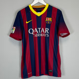 2013/14 BARCELONA MESSI #10 HOME SHIRT (S) NIKE