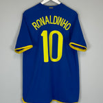 2008/10 BRAZIL RONALDINHO #10 AWAY SHIRT (L) NIKE