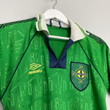 1994/95 NORTHERN IRELAND PROTOTYPE HOME SHIRT (S) UMBRO