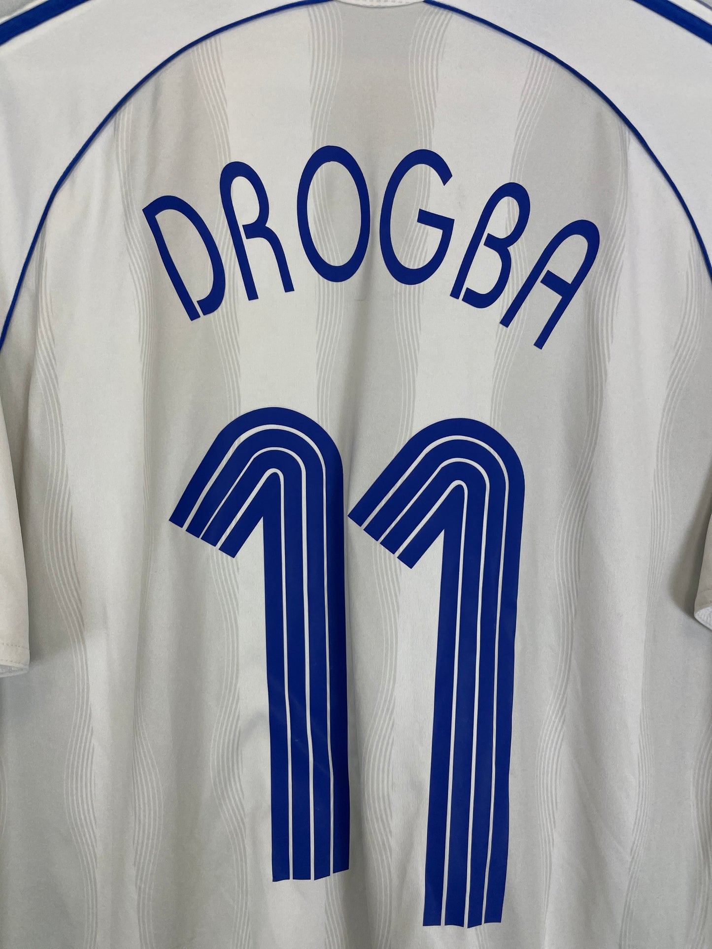 2006/07 CHELSEA DROGBA #11 AWAY SHIRT (M) ADIDAS