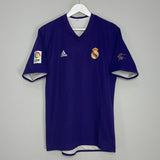 2002/03 REAL MADRID ZIDANE #5 *CENTENARY* THIRD SHIRT (L) ADIDAS