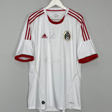 2012/14 MEXICO *SIGNED* AWAY SHIRT (XL) ADIDAS