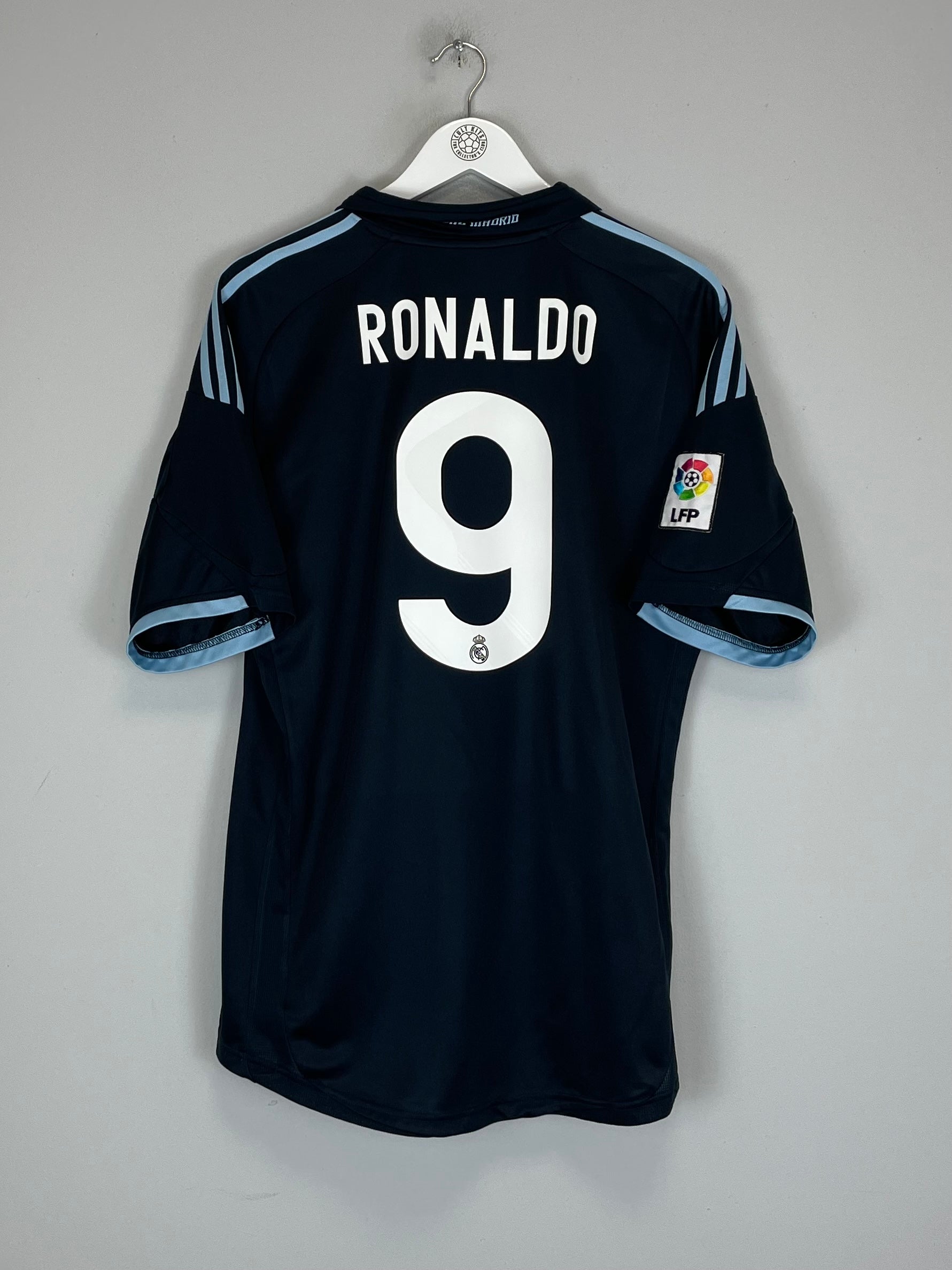 2009/10 REAL MADRID RONALDO #9 AWAY SHIRT (M) ADIDAS