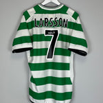 2001/03 CELTIC LARSSON #7 HOME SHIRT (L) UMBRO