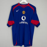 2005/06 MANCHESTER UNITED V.NISTELROOY #10 AWAY SHIRT (XL) NIKE