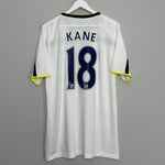 2014/15 TOTTENHAM KANE #18 HOME SHIRT (XL) UNDER ARMOUR