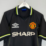 1998/99 MANCHESTER UNITED BECKHAM #7 AWAY SHIRT (M) UMBRO