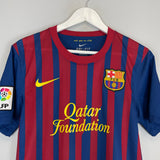 2011/12 BARCELONA DAVID VILLA #7 HOME SHIRT (S) NIKE