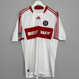 2008 CHICAGO FIRE BLANCO #10 AWAY SHIRT (L) ADIDAS