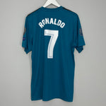 2017/18 REAL MADRID RONALDO #7 C/L THIRD SHIRT (XL) ADIDAS