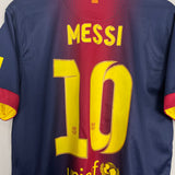 2012/13 BARCELONA MESSI #10 HOME SHIRT (L) NIKE