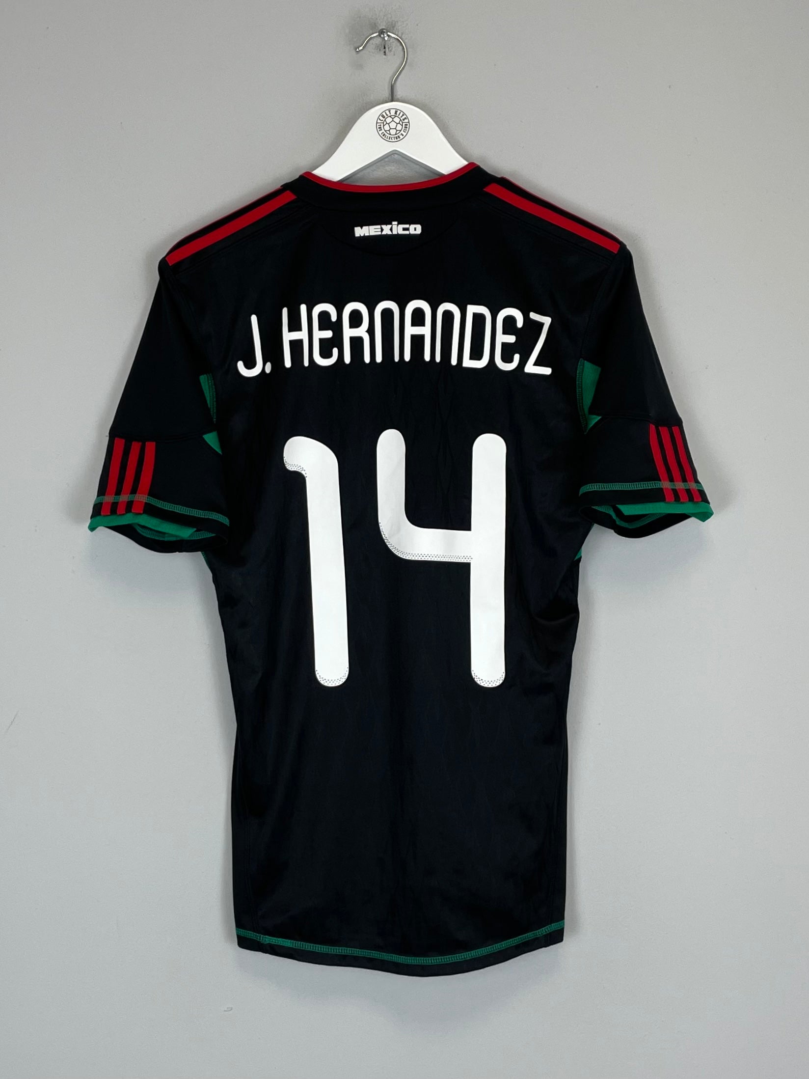 2010/11 MEXICO J.HERNANDEZ #14 AWAY SHIRT (S) ADIDAS