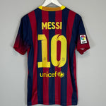 2013/14 BARCELONA MESSI #10 HOME SHIRT (S) NIKE