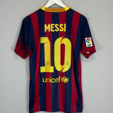 2013/14 BARCELONA MESSI #10 HOME SHIRT (S) NIKE