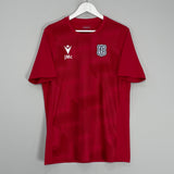 2020/21 DUNDEE FC *STAFF ISSUE* TRAINING SHIRT (L) MACRON