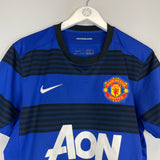 2011/12 MANCHESTER UNITED WELBECK #19 AWAY SHIRT (M) NIKE