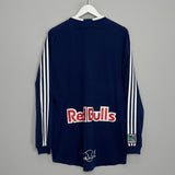 2007/08 NEW YORK RED BULLS L/S AWAY SHIRT (L) ADIDAS