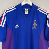 2002/04 FRANCE ZIDANE #10 HOME SHIRT (M) ADIDAS