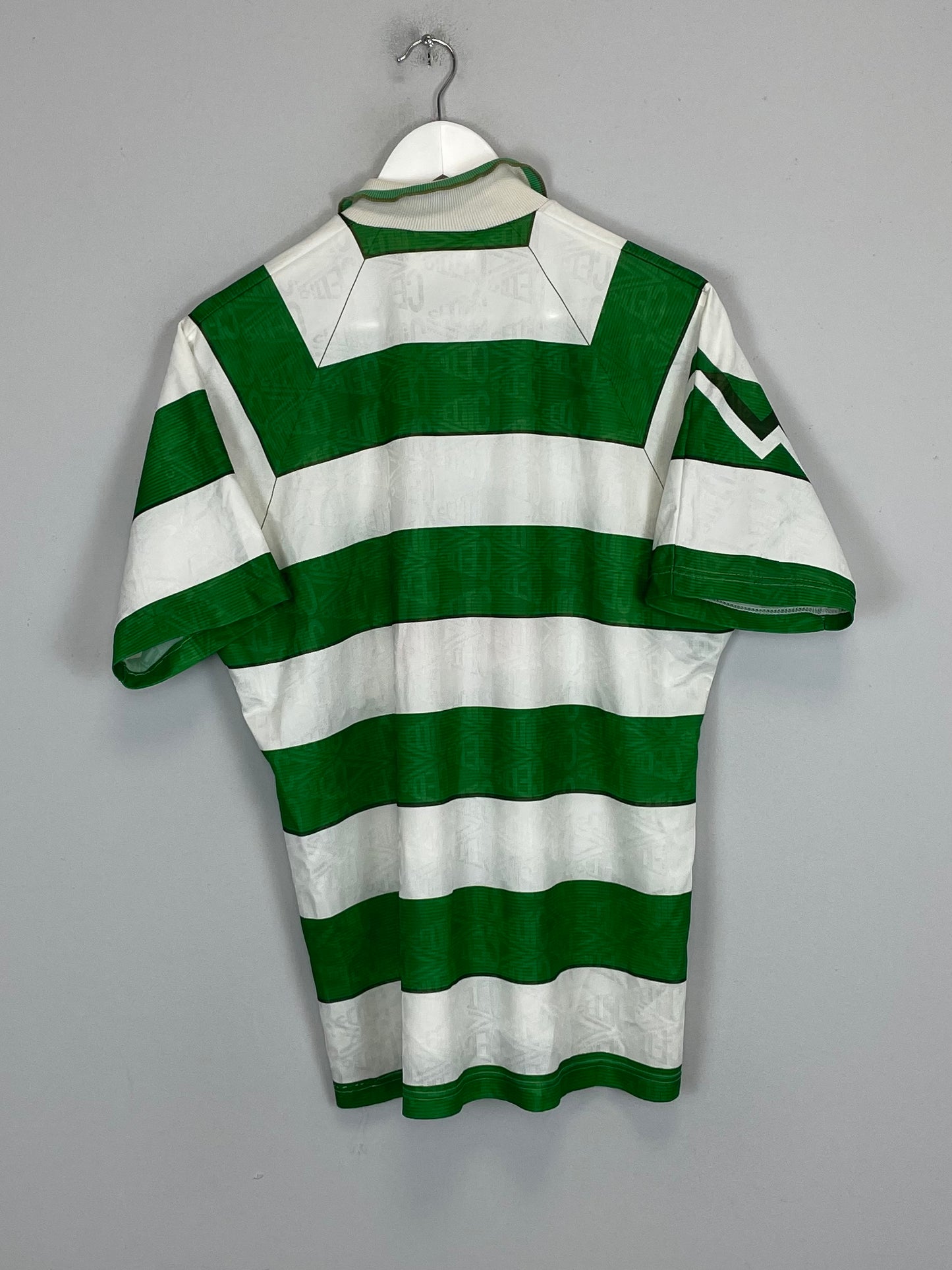 1991/92 CELTIC HOME SHIRT (M) UMBRO