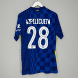 2021/22 CHELSEA AZPILICUETA #28 HOME SHIRT (M) NIKE