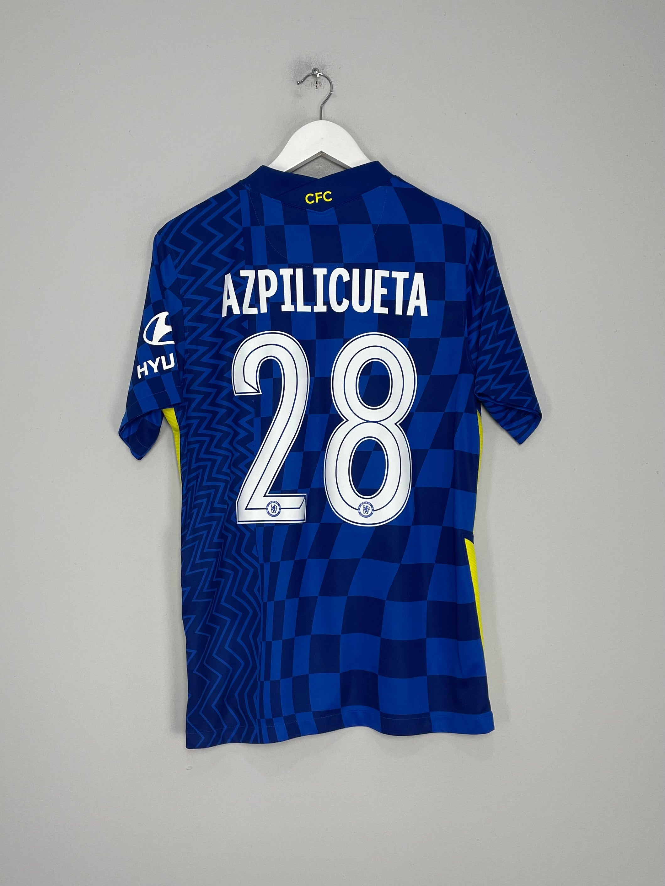 2021/22 CHELSEA AZPILICUETA #28 HOME SHIRT (M) NIKE