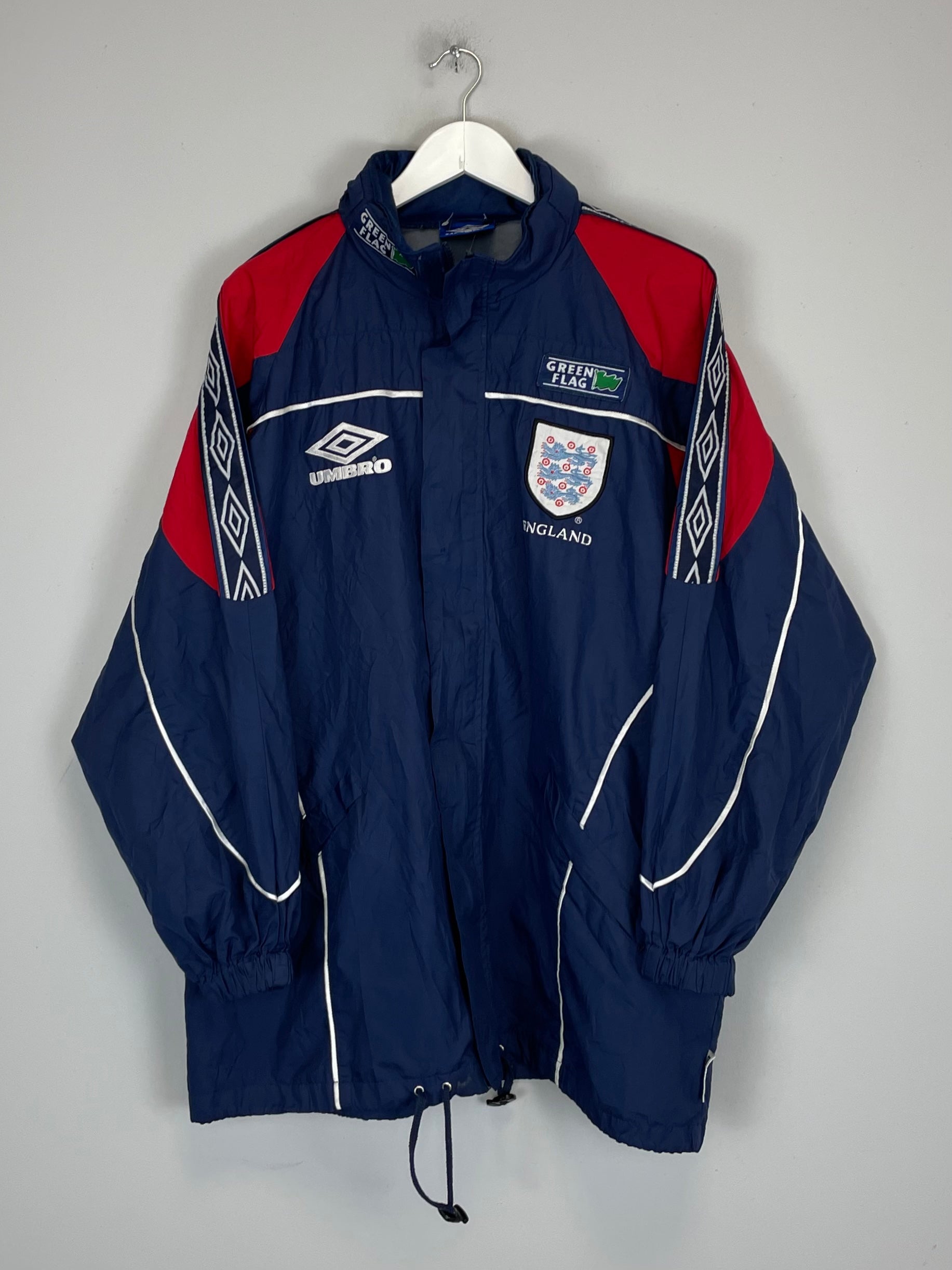 1996/98 ENGLAND TRACK JACKET (L) UMBRO