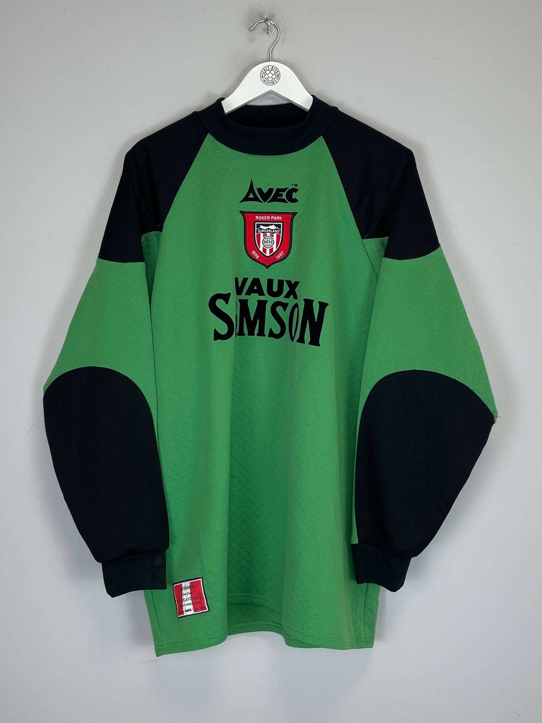 1996/97 SUNDERLAND GK SHIRT (XL) AVEC